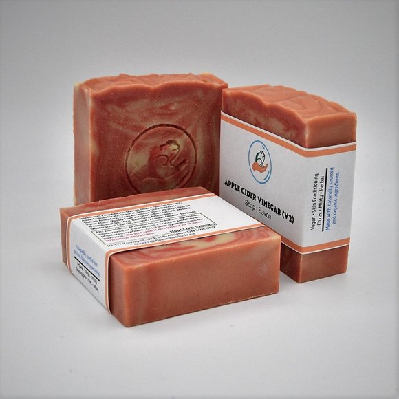 Apple Cider Vinegar (v2) All-Natural Soap - Picture 4 of 4